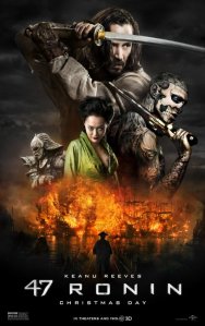 Promotional poster for 47 Ronin, originally released in December 2013 overseas